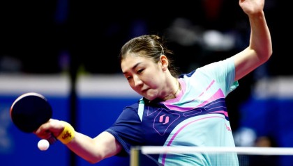 陈梦4-1战胜朱雨玲 夺得全运会乒乓球女单铜牌